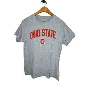 Ohio State Gray Collegiate Short Sleeve T-Shirt Size S/M